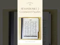 Crossword Puzzles on Remarkable 2 - Enhance Language Skills and Mental Agility