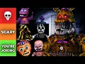 Ranking FNAF Animatronics By How Scary They Are