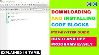 Download and Install Code Blocks C and C Programming Step-by-step guide
