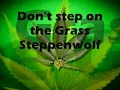 Don't step on the grass sam