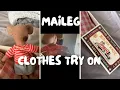 Maileg mouse Big brother clothes try on haul 2025