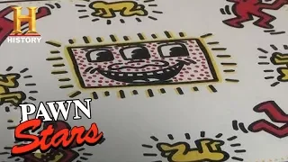 Original Work by Keith Haring Pawn Stars