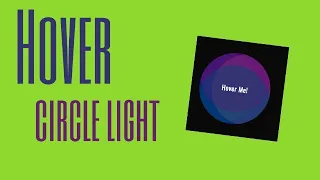 Hover Effect On Circle Using Simple CSS