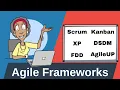 Agile Frameworks Explained Scrum Kanban XP FDD DSDM AgileUP