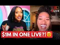 Stormi Steele Talks Making 1 MILLION In A Single Live TSR LIVE