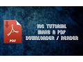 iOS Tutorial Make a PDF Downloader and Reader from scratch in Swift 3 - Part 1