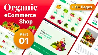 How to Create Multipage eCommerce Website Using Html CSS JavaScript Part 1