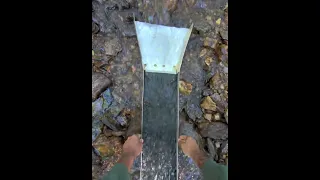 First Person POV Gold Prospecting - Location DMV - AMAZING GOLD!
