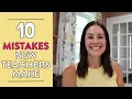 10 Biggest Mistakes New Teachers Make How to Fix Them - Kindergarten First and Second Grade