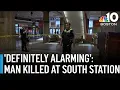 Person killed in South Station stabbing during afternoon commute
