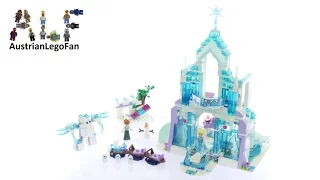 Lego Disney 41148 Elsa´s Magical Ice Palace - Lego Speed Build Review