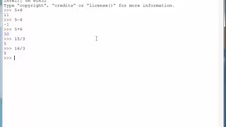python 2 7 tutorial NO 2 maths