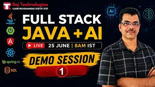 Learn Full Stack Java AI from Scratch Demo Session 1