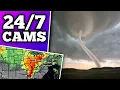 LIVE Severe Weather Coverage - Live Storm Chasers And Tornado Warnings