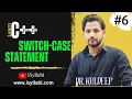 Control structures in C Selection control Switch Statement C for beginners -6 oops