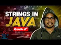 Strings in Java Telugu