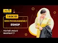 Web Programming 1 Task 01 eShop 1st year Java Institute
