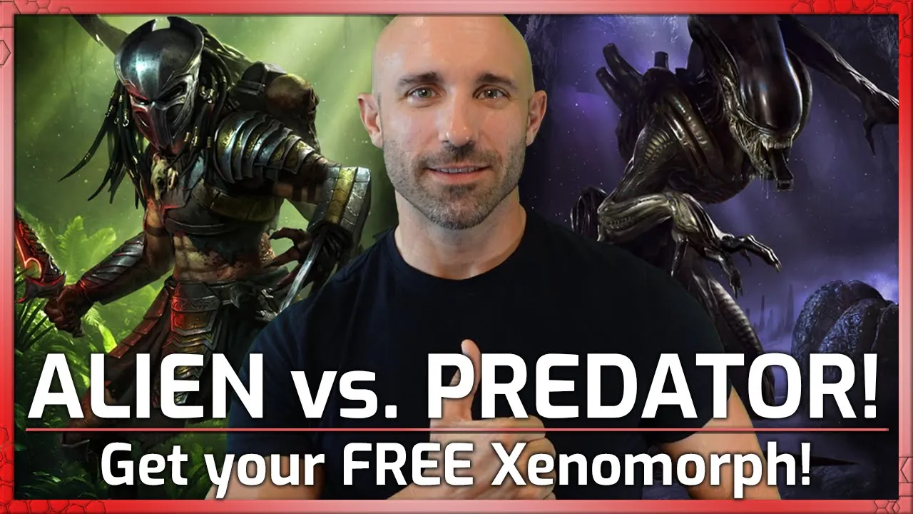 Alien vs. Predator! Free XENOMORPH and INSANE Starter Pack!