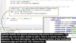 Read child elements in xml java it expands entities and ignores processing instructions an
