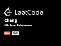 LeetCode 906 Super Palindromes