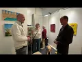 Impressie tijdens expositie Zien met zintuigen bij Studio Xplo, 2025