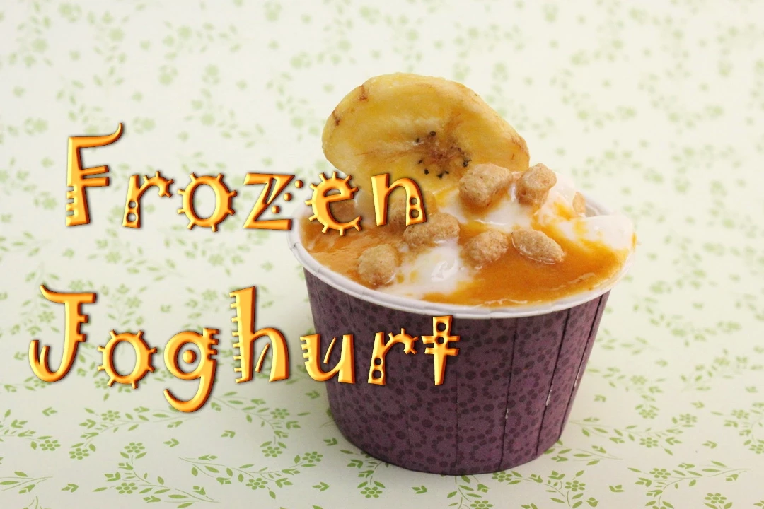 Frozen Joghurt einfach selber machen, auch ohne Eismaschine #FroYo. 