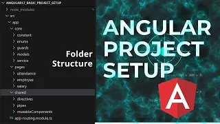 How to Setup Angular Project Folder Structure Angular 17