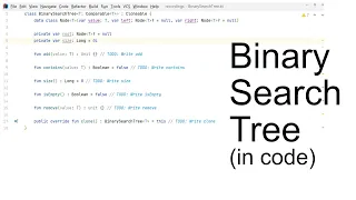 Binary Search Trees - Part 3 Code Implementation