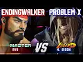 Download Lagu SF6 ▰ ENDINGWALKER (Ryu) vs PROBLEM X (M.Bison) ▰ High Level Gameplay