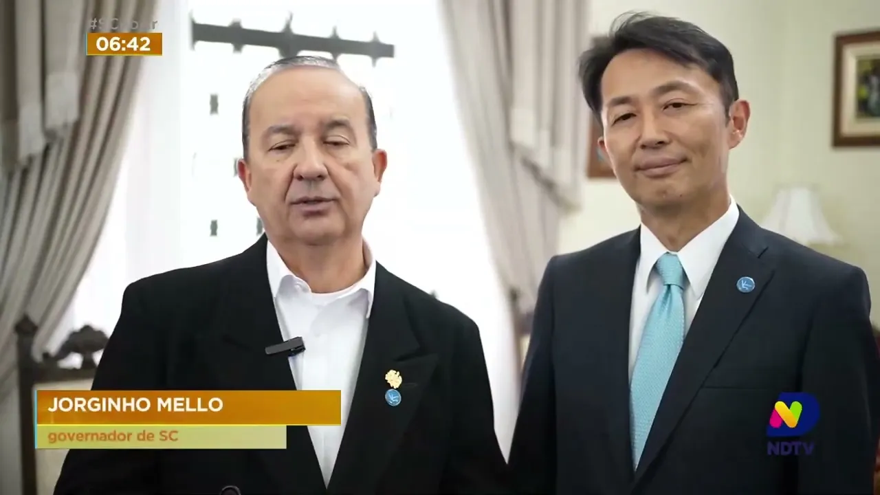 Governador de SC pede a embaixador japonês fim do embargo à importação de frango