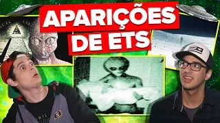 ALGUNS CASOS DE ALIENS COM VÍDEOS