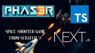 Phaser js Scene Class Player Enemy Setup Game Timer Next js Game Dev Part 2
