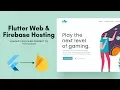 Flutter Web and Firebase Hosting Upload your web project to the cloud
