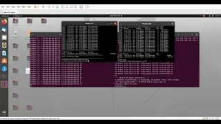 Large scale network by Ryu controller and Graph Generation with GNUPLOT