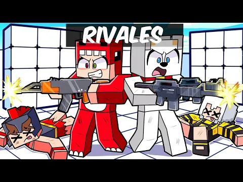 Jugamos RIVALS con ARMAS OP!!! en Minecraft! ?? TRAMPAS EN RIVALS MINECRAFT