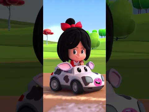 ¡Aprendamos los sonidos de los carros de animales! 🚗🐒🦁 #CleoyCuquin #Cuquin