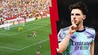 amazing arsenal vs manchester united goals ft gabriel jesus u0026 declan rice