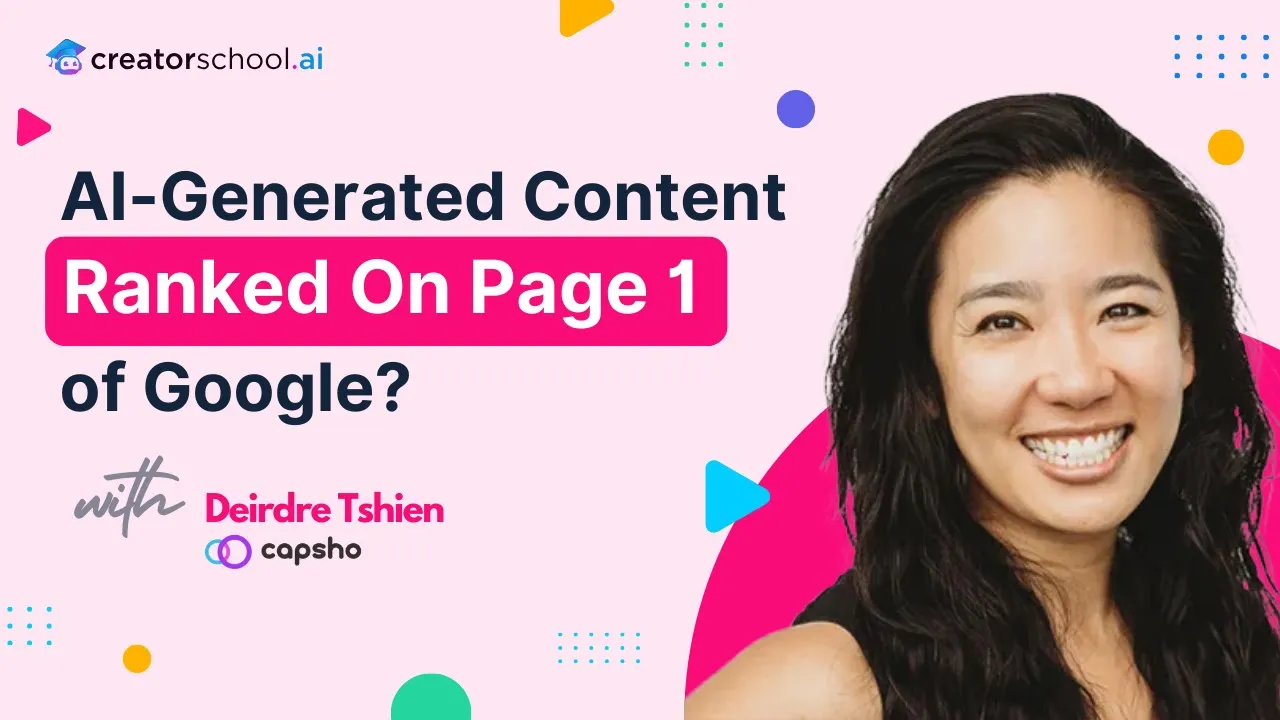Rank AI content on Google with SEO