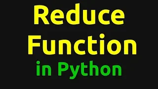 Reduce Function in Python Higher Order Function