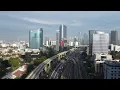 Download Lagu Pancoran pagi hari dari udara dengan drone