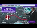 Afternoon Storm Track 8 Forecast Oct 23 2023