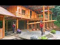 Download Lagu Build a wooden house, remove the stairs, raise the wooden house with my sister to prevent termites