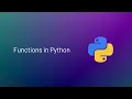 Functions in Python