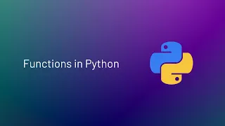 Functions in Python