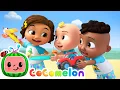 Download Lagu JJ Plays with Toy Cars, Planes \u0026 Submarines - Learn Vehicles | CoComelon Nursery Rhymes \u0026 Kids Songs