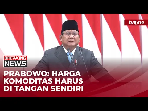 TEGAS! Presiden Prabowo Ogah Harga Komoditas Indonesia Disetir Bangsa Lain