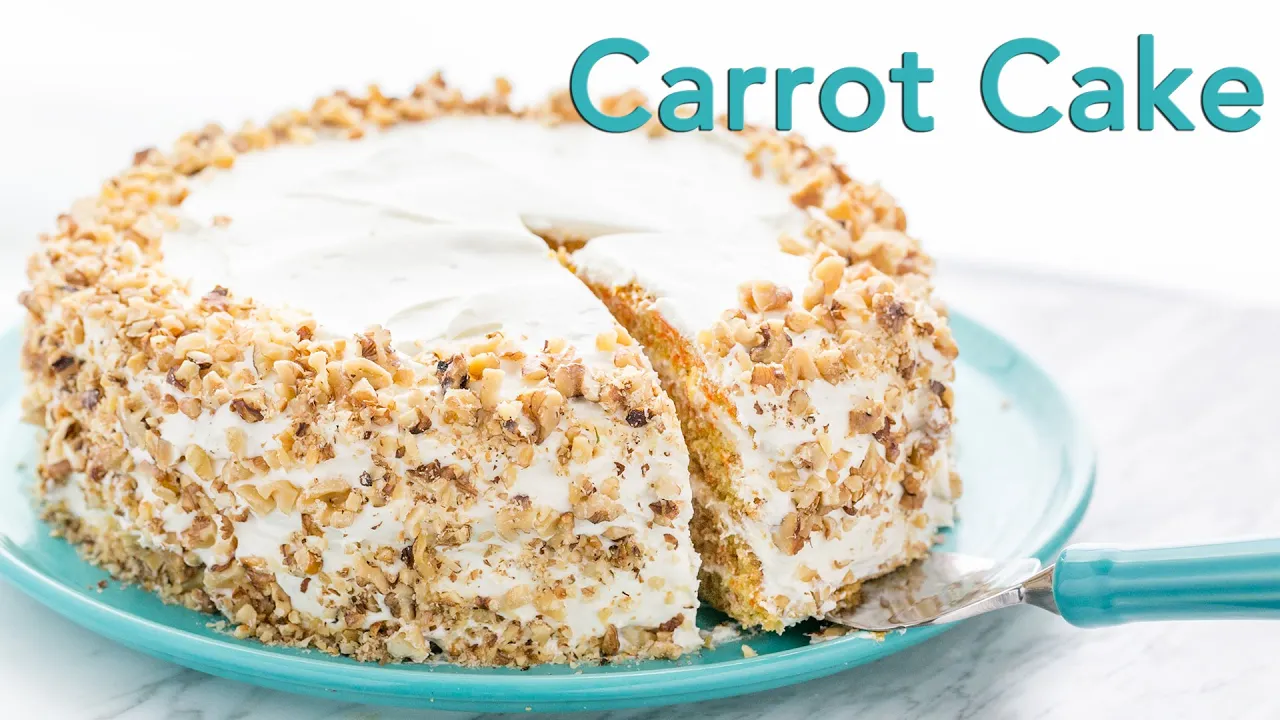 红萝卜核桃蛋糕 Carrot Walnut Cake