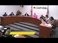 McAllen ISD Special Board Meeting March 4 2024