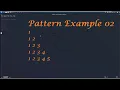 Patterns Example 02 Python Programming - Leisure Codes