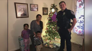 Madera officer makes Christmas a reality for single-mother and young kids